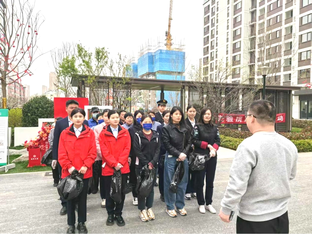以行动诠释服务初心，昱景兰庭项目践行企业使命