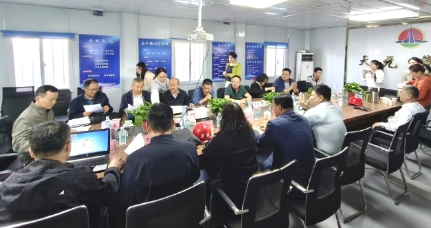华戎银泰西区项目春季安全大检查取得优异成绩