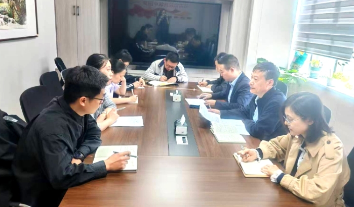 第一建设公司召开4月份重点项目检查复盘会议