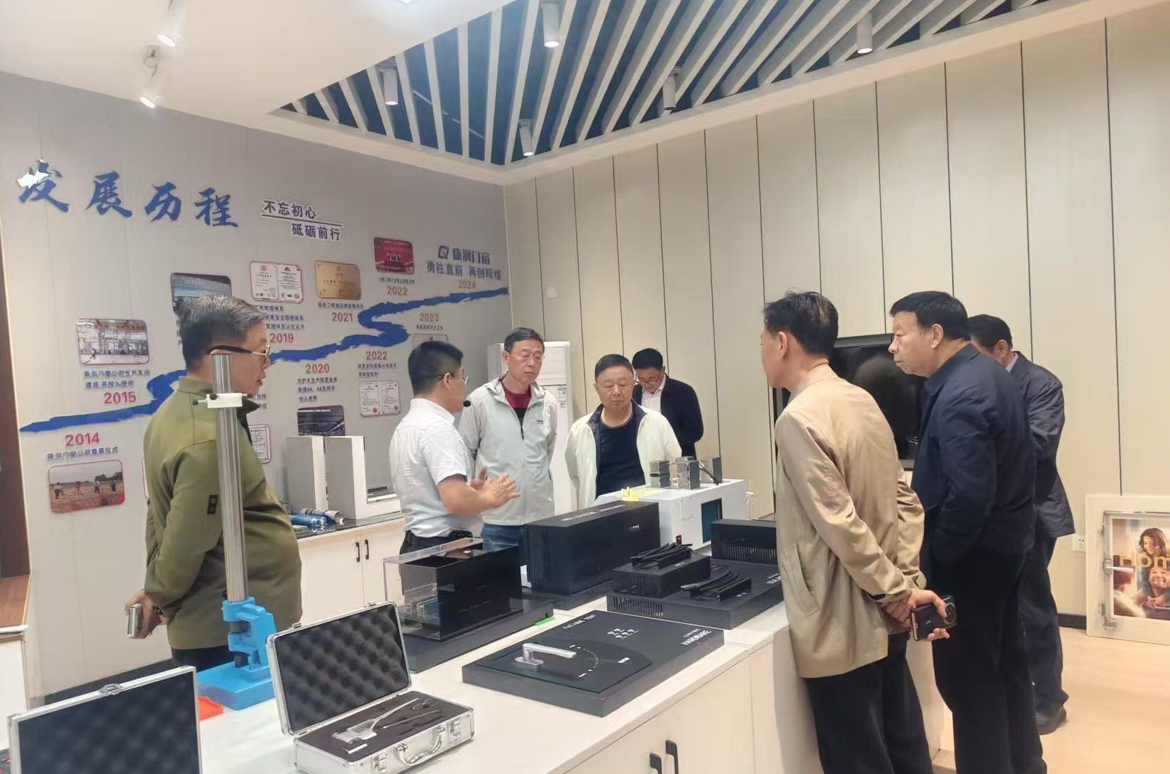 德州市健康协会莅临天工门窗厂参观考察