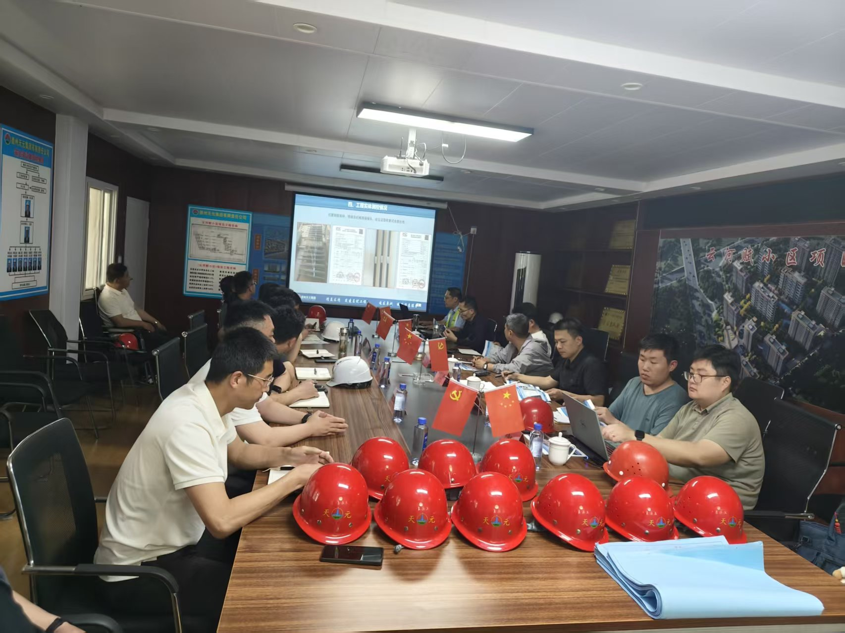 二建云河赋小区 10# 楼顺利通过省级优质结构工程初验