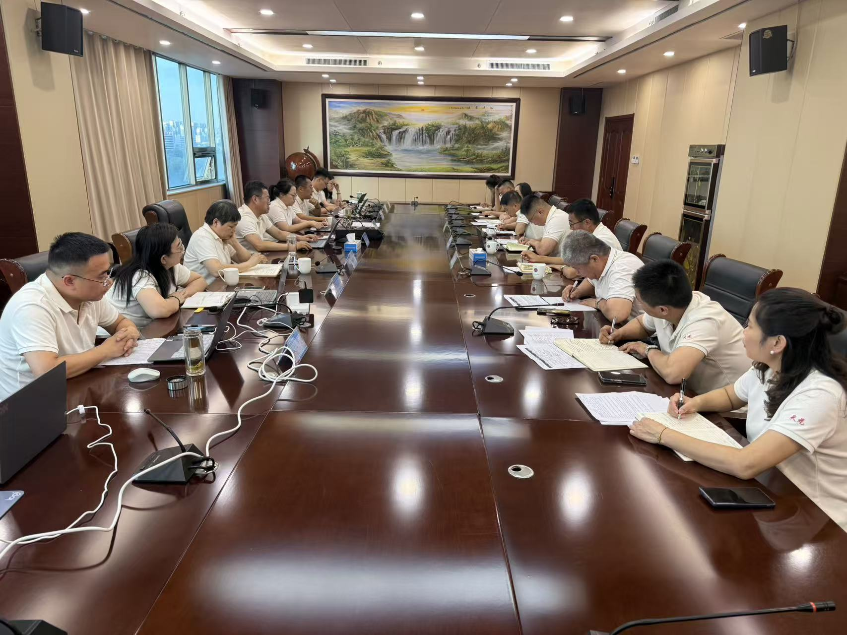 集团公司组织召开系统深度自检与提升座谈会议