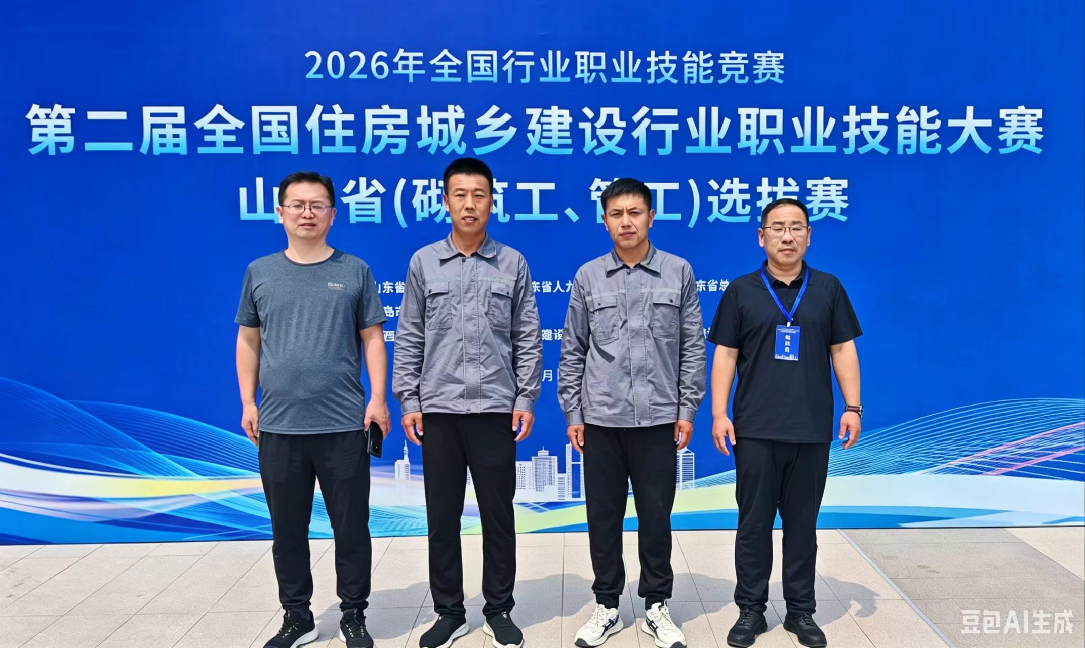 集团选手在2026年第二届全国住房城乡建设行业职业技能大赛山东省选拔赛中斩获佳绩